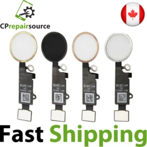 iPhone 7 4.7" Bouton Home Clé Principale Flex Câble Touch ID Remplacement Assemblage - Photo 1 sur 10