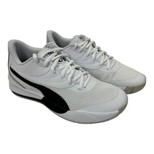 Scarpe da ginnastica Puma Triple Basket Uomo Bianco Sneakers 195217-06 Taglia 8,5 Nuove - Foto 1 di 6