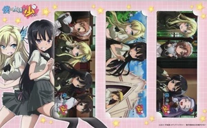 Juego de marcadores Boku wa Tomodachi ga Sukunai Mikazuki Yozora Kashiwazaki Sena - Imagen 1 de 3