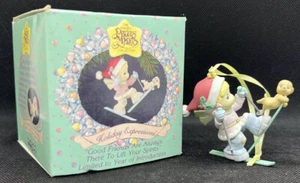 Precious Moments GOOD FRIENDS ARE ALWAYS THERE TO LIFT YOUR SPIRITS Ornament NIB - Picture 1 of 6