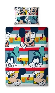 Biancheria da letto bambino originale Disney Topolino 135x200 Clubhouse nuova - Foto 1 di 1