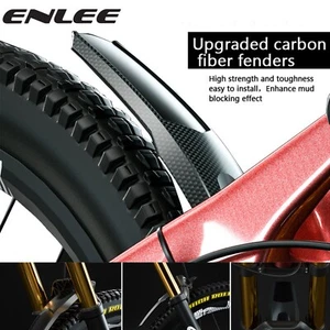 ENLEE Guardabarros de Bicicleta Guardabarros de Rueda Delantera/Trasera Guardabarros Bicicleta de Montaña Ciclismo Kit - Imagen 1 de 11