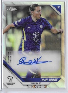 2021-22 Topps Chrome UCL Women's Fran Kirby Autograph Auto Refractor