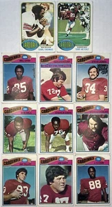 1976 - 1977 St. Louis Cardinals Topps vintage football card lot (11 cards in VG) - Picture 1 of 24