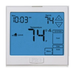 T925 7 Day Touchscreen Programmable Heat Pump Thermostat (3H/2C) - Picture 1 of 6