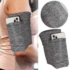 Phone Armbands Arm Band Sleeve Phone Holder Phone Key O8D3 Card Bags Holder M6W3 - Picture 1 of 13