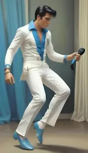 Elvis Inspired Fan Art Elvis Presley Picture - Picture 1 of 1