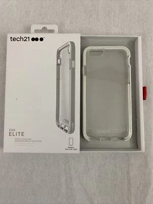 Tech 21 Evo Elite  Advanced Impact Protection Case for iPhone 6/6s - Silver - Image 1 of 4
