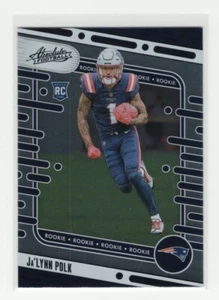 New England Patriots Ja'LYNN POLK 2024 Absolute ROOKIE Football Card - Bild 1 von 2