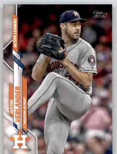2020 Topps Update Justin Verlander Base Card MLB PWE Set Break Tigers #34 - Bild 1 von 2