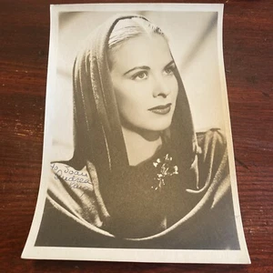 RARE AUTOGRAPHED INK Real PHOTO Andrea King Personalized Signed 5 x 7 Movie Star - Picture 1 of 6