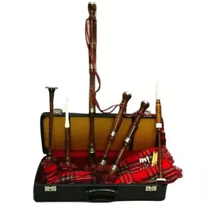 Great Scottish Highland Bagpipe Silver Amounts/Highland Bagpipe Free Accessories - Bild 1 von 1