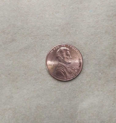2016 D Lincoln Cent, MS/Plating Error/Rim Error, FedEx Included  - Image 1 of 4