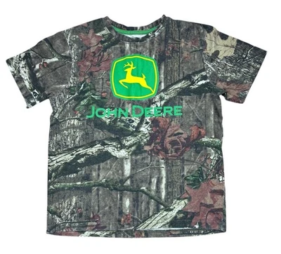 Camiseta gráfica camuflaje John Deere para niños talla pequeña 8 Foto 1 de 3