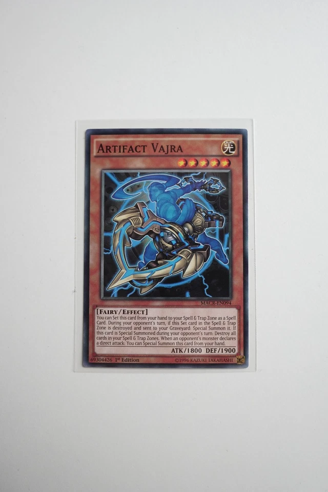 Artifact Vajra - MACR-EN094 - 1st Edition - NM - Yugioh! - Image 1 of 1
