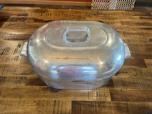 Horno holandés tostador Wagner Ware Sidney O Magnalite 13qt 4267 acero inoxidable - Imagen 1 de 10