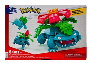 MEGA Pokémon Bulbasaur Evolution Set 622 Pcs NEW - Picture 1 of 2