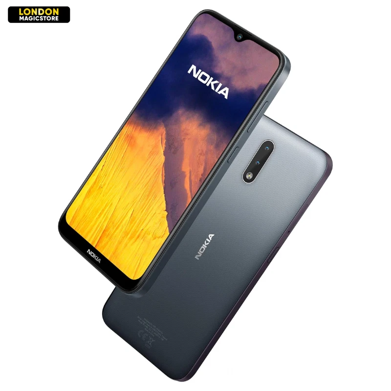 Nokia 2.3 32GB Dual Sim Black Cyan Sand 6.2" Android 4G Smartphone A++ Pristine