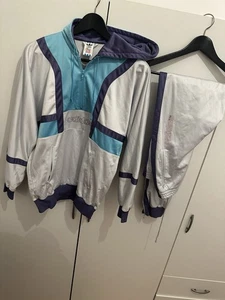 Adidas Trainingsanzug Size S-XS 🏸🏸🏸 Retro Vintage Tracksuit Adidas 90s - Picture 1 of 12