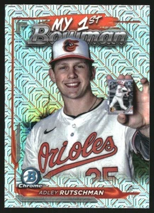 2024 Bowman Chrome Mega Box My 1st Bowman #M1B19 Adley Rutschman  - Bild 1 von 2
