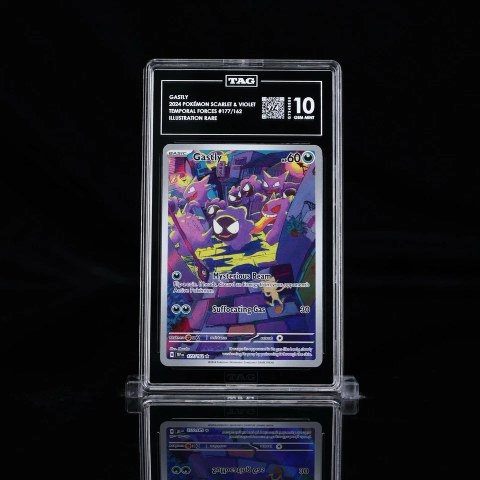 TAG 10 974 PT  Gastly 177/162 SV05: Temporal Forces Holo - Image 1 of 1
