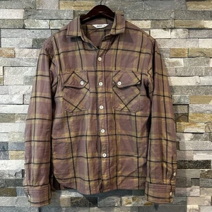 3sixteen Crosscut Plaid Flannel Shirt - Men's Small - MiUSA - Western Cotton - Bild 1 von 8