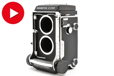 CM Sale Mamiya C220 Pro TLR 6x6cm Film Camera Body From JAPAN [Excellent] - Image 1 of 4