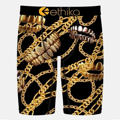 Ethika Underwear Boys Staple Fit Boxer Brief - GOLD