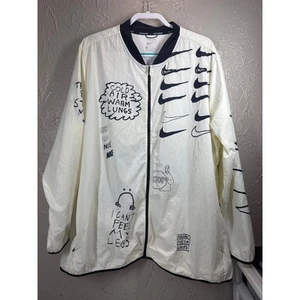 Chaqueta para correr Nike Nathan Bell estampada para hombre AJ7759-468 M talla XXL - Imagen 1 de 5