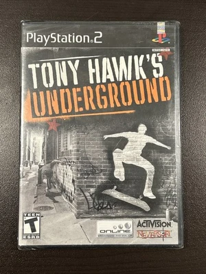 Tony Hawk's Underground (PS2) Black Label Brand New + Hang Tab + Security Seal! - Image 1 of 4