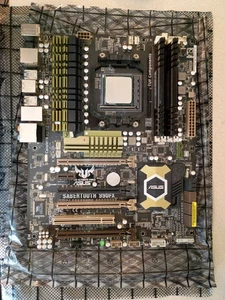 Płyta główna ASUS SABERTOOTH 990FX AM3+ z FX 6300 3,5 GHz 8GB DDR3 2000MHz RAM - Zdjęcie 1 z 4