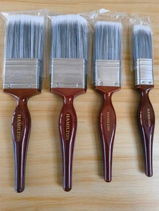 Hamilton Perfection Pure Synthetic 4pce Paint Brush Set 1x1",1x1½",2x2" - Picture 1 of 5