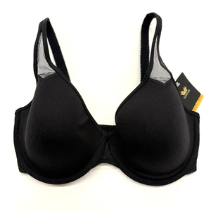 Wacoal Contour Underwire Bra 34DD Black Style 853215 - Picture 1 of 6