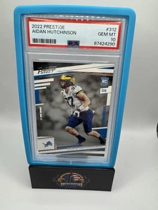 2022 Panini Prestige Football Aidan Hutchinson RC #312 PSA 10 Detriot Lions - Picture 1 of 2