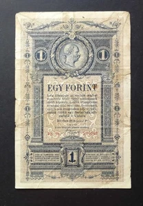 Österreich-Ungarn 1 Forint / 1 Gulden 1882 F- - Bild 1 von 2