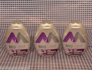 3 Mio flüssiger Wasserverstärker BEERE GRANATAPFEL Geschmack 72 Portionen Gesamt MIX - Bild 1 von 1