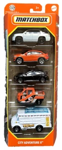 Matchbox 5 Pack City Adventure 2 1:64 Modellauto Kinder Spielzeug Set 2024 Stadt - Bild 1 von 9