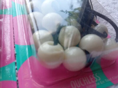 16 bandas elásticas para el cabello Goody Twin Bead cola de caballo rosa nacarado blanco multicolor Foto 1 de 4