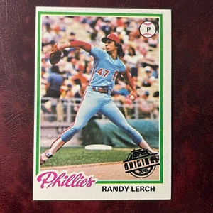 1978 Topps Set RANDY LERCH #271 2015 ORIGINALS BUYBACKS Insert PHILLIES NR-MINT - Picture 1 of 2