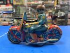* HADSON VINTAGE POLICE 55 FRICTION TIN TOY *ST
