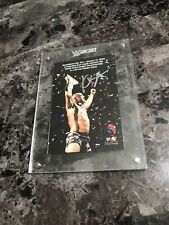 WWE 2K20 Signed Kurt Angle Plaque Wrestling Wrestlemania Ecw Wcw Gcw Njpw Legend