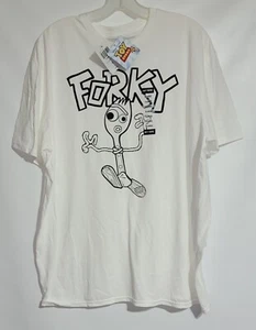 "Camicia a forchetta Toy Story 4 bianca tema caldo taglia XL (24""X30") - Foto 1 di 4