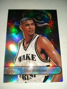 TIM DUNCAN 1997 WHEELS SHOOTING STARS #P1 WAKE FOREST - Picture 1 of 1