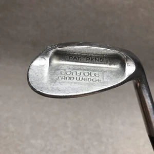 CON-SOLE SW Sand Wedge RH Rechtshänder Flex Stahlschaft Golfschläger - Bild 1 von 5