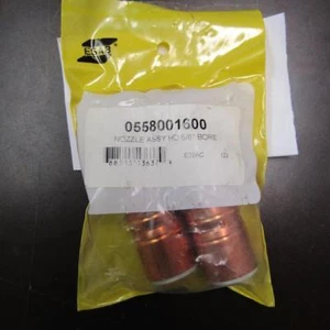 LOT OF 2 ESAB 0558001600 NOZZLE ASSY HD 5/8" BORE - Picture 1 of 2