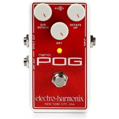 Electro-Harmonix EHX Nano POG Polyphonic Octave Generator Pedal - Image 1 of 4