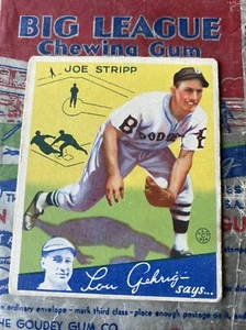 1934 Goudey Joe Stripp - Picture 1 of 2