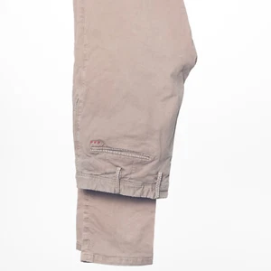 PT01 Chinos Brown Slim Fit Canvas Italy Made 33.75 - Picture 1 of 6