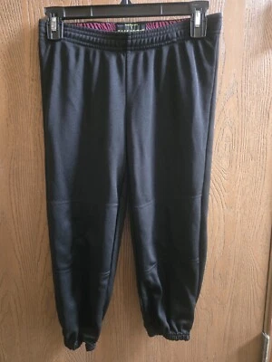 GUC размер L девочек большой стоит черный эластичный пояс софтбольные брюки трусики - Изображение 1 из 3