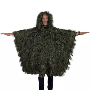 Arcturus Woodland Ghost Ghillie Poncho - Easy-to-Deploy Camo Concealment - Picture 1 of 8